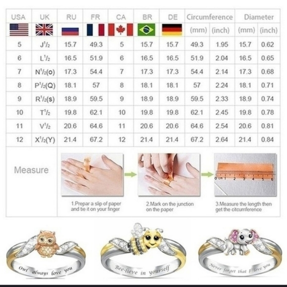 ⚜️2/$20⚜️⚜️ Elephant Ring - Picture 3 of 4